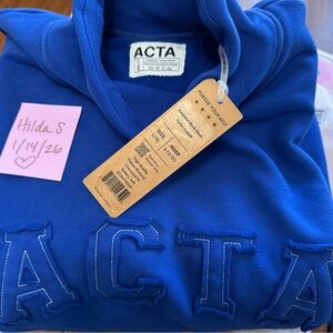 ACTA wear Cobalt Blue mock neck